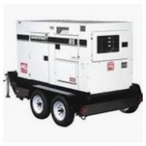 85 KVA (66KW) Portable Power Generator